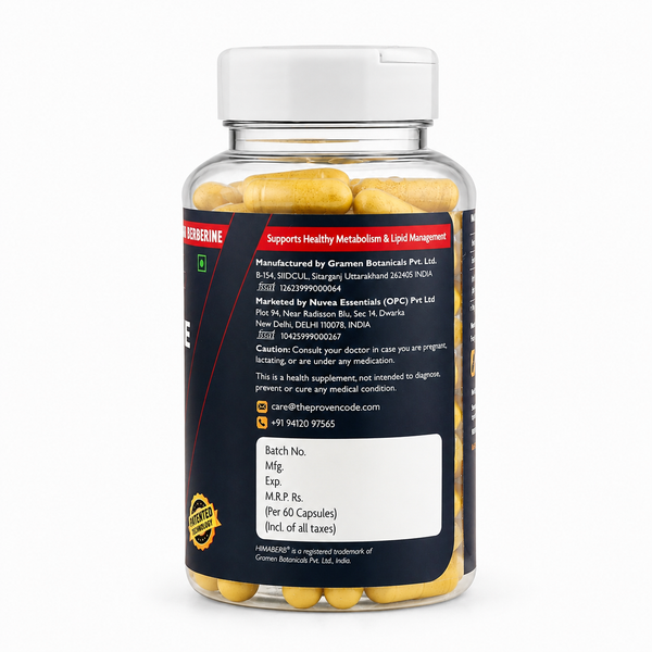 HIMABERB® Berberine HCl 97% – 500 mg