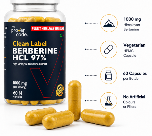 HIMABERB® Berberine HCl 97% – 500 mg