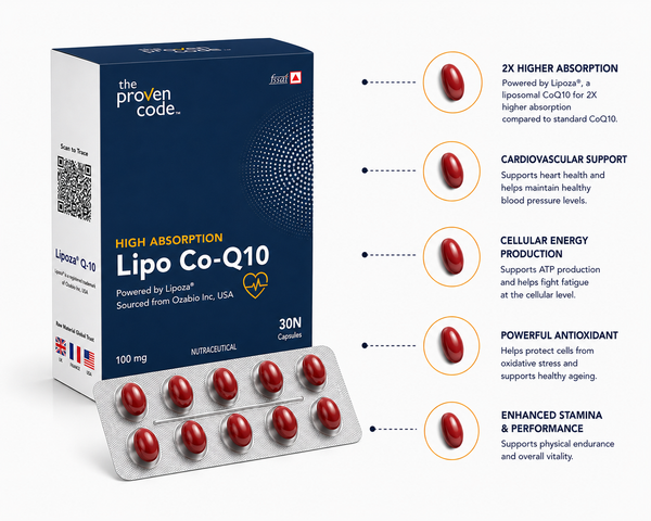 Lipoza® Liposomal Coenzyme Q10 – 100 mg