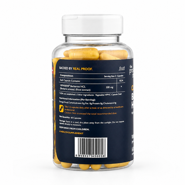 HIMABERB® Berberine HCl 97% – 500 mg